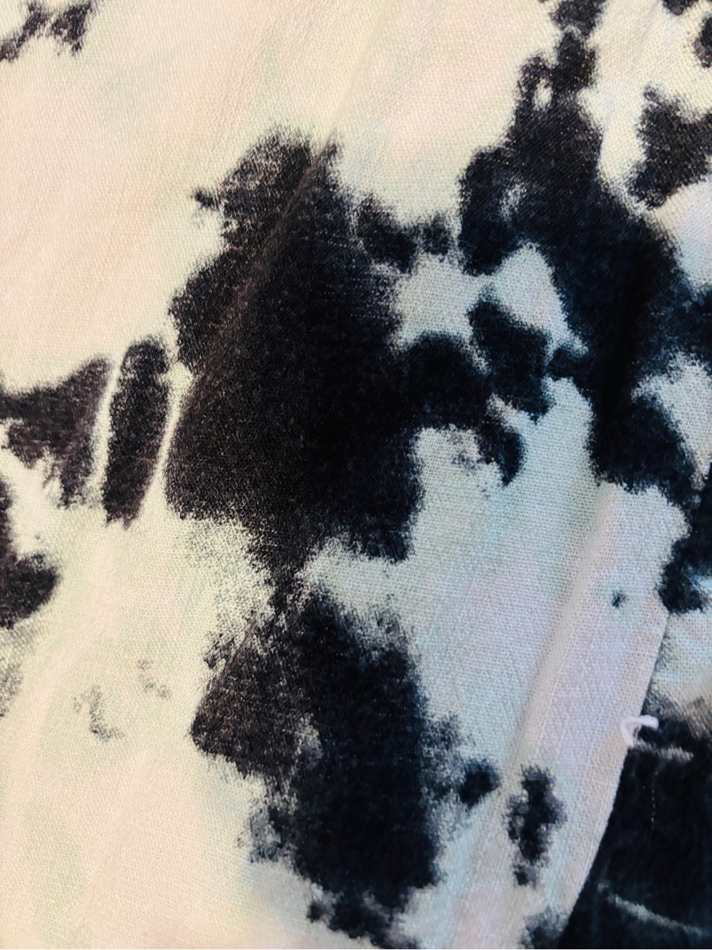 Torrid Black and Green Tie-Dye Boho Sundress with Buttons - Picture 7 of 7